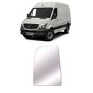 Refil lente espelho grande do retrovisor lado esquerdo sprinter 2012 a 2017