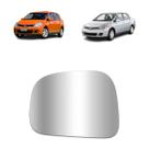 Refil lente espelho retrovisor nissan tiida 2007 a 2013 lado esquerdo
