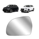 Refil lente retrovisor audi q3 2013 a 2019 lado esquerdo