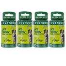 Refil Lint Roller Evercare Extra Sticky Pet 60 folhas x4