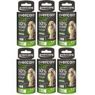 Refil Lint Roller Evercare Giant Pet Hair, pacote com 6