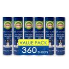 Refil Lint Roller Scotch-Brite 50% adesivo, 20 cm, pacote com 6