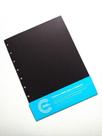 Refil Liso Preto Médio (17cm x 23cm) 180g 10 folhas CIRA3008 - Caderno Inteligente