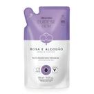 Refil Loção Hidratante Cuide-se Bem Rosa e Algodão 350ml