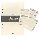 Refil Miolo Para Fichário Agenda Meu Diário Raffai