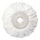 Refil Mop Giratório Limpeza Microfibra Perfect Mop Pro 360 Original - Branco