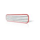 Refil MOP Limpeza Facil Profissional Vermelho 45,7CM 3M