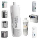 Refil Natural C+3 Filtro IBBL Purificador De Água Fr600 Original Due Girou Trocou Tripla Filtragem