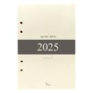 Refil para Agenda Diária 2025 Raffai