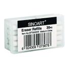Refil Para Borracha Eletrica Sinoart Com 30 Refil SFT0210RF Refil Para Borracha Eletrica Sinoart Com 30 Refil SFT0210RF