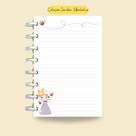 Refil Para Caderno de Disco Sistema Inteligente Abelhinha Refil Para Caderno de Disco Sistema Inteligente Abelhinha