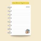 Refil Para Caderno de Disco Sistema Inteligente Doguinho na Casa
