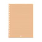 Refil Para Caderno Smart Universitário Laranja Dac Com 48 Folhas Reposicionáveis Material Escolar