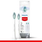 Refil para Escova Elétrica Philips Colgate SonicPro Limpeza Profunda com 2 unidades