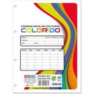 Refil para fichário universitário monobloco color pct c/5 - SAO DOMINGOS
