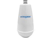 Refil para Filtro e Torneira Bica Movel Acqua E05 Colors Acquabios 1007-0001 Branco