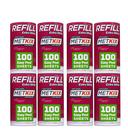Refil para Lint Rollers Metkix, pacote com 8 (total de 800 folhas)