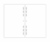 Refil Para Organizador Planner 12,5x20cm Sem Pauta 30f 4875-4 Otima - LC Refil Para Organizador Planner 12,5x20cm Sem Pauta 30f 4875-4 Otima - LC