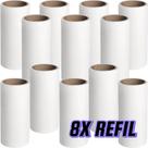 Refil Para Rolo Tira Pelo 8 unidades Mini Rolinho de Roupa Animais Cabelo Pó Sujeira Refil Para Rolo Tira Pelo 8 unidades Mini Rolinho de Roupa Animais Cabelo Pó Sujeira