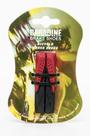 Refil para sapata de freio Baradine 959VC XTR - 72 mm preto e vermelho Refil para sapata de freio Baradine 959VC XTR - 72 mm preto e vermelho