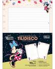 Refil Para Tilidisco Universitário Pautado Minnie 50 Folhas