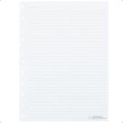 Refil Pautado de Caderno Inteligente Linha Branca Grande 30 Folhas 120g