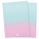 Refil Pautado Degrade Linhas Brancas - Caderno Smart Universitário - DAC