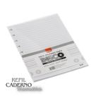 Refil Pautado Miolo Branco Caderno Disco Brw 27,5 X 20Cm