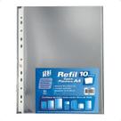Refil Plastico A4 Furação Universal c/ 10 Refil Yes