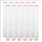 Refil Plissado Royal B & B 0.22 Micras Bacteriológico 20 Polegadas Kit 12 Unid Branco
