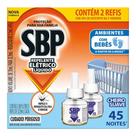 Refil Repelente Elétrico Líq. 2un 32,9ml Cheiro Suave - SBP