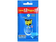 Refil Repelente Elétrico Raid Pastilha 12 Unidades