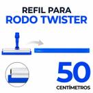 Refil rodo versatil twister 50 cm Refil rodo versatil twister 50 cm