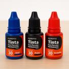 Refil Tinta Permanente Jocar Office 20ml Kit 3 Unidades Iguais ou Sortidas Refil Tinta Permanente Jocar Office 20ml Kit 3 Unidades Iguais ou Sortidas