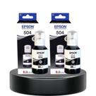 Refil Tinta T504 L4150 L4160 L6161 L6191 2 Preto