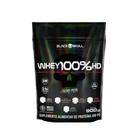 Refil whey 100% hd 450g baunilha black skull
