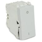 refinatto módulo interruptor bipolar simples 10a 250v branco - weg