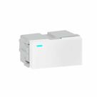 refinatto módulo interruptor simples/paral c led branco 10a - weg refinatto módulo interruptor simples/paral c led branco 10a - weg