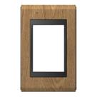 refinatto placa 4x2 3 posições concept preto/avela - weg