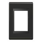 refinatto placa 4x2 3 posições premium preto - weg