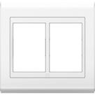 refinatto placa 4x4 6 posições style branco - weg refinatto placa 4x4 6 posições style branco - weg