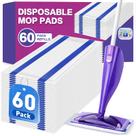 Refis de panos para mop NXPPYY compatíveis com Swiffer WetJet, 60 unidades Refis de panos para mop NXPPYY compatíveis com Swiffer WetJet, 60 unidades