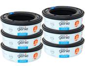 Refis Diaper Genie II pacote com 6 unidades sem perfume Refis Diaper Genie II pacote com 6 unidades sem perfume