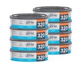 Refis Redondos Genie Essentials - Pacote com 8 Unidades (2560 Fraldas)