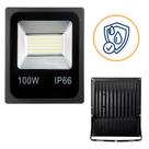 Refletor 100w Holofote Bivolt IP66 Resistente Chuva e Poeira Jardim, Garagem e Galpão