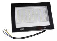 Refletor 100w Led Smd Slim Mini Holofote Branco Frio Ip67