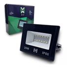 Refletor 20W LED SMD Holofote Bivolt Slim IP66 Luz Branca - Branco Frio