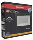Refletor Avant Led Slim 50W IP65 Uso Externo Bivolt