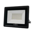 Refletor Blumenau De Led Slim 50w Preto Bivolt 3000k Luz Quente Refletor Blumenau De Led Slim 50w Preto Bivolt 3000k Luz Quente