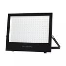 Refletor Blumenau Play LED Slim 300W Preto Bivolt 6500 K - Branco Frio